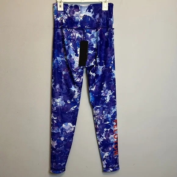 Peloton Blue Moves High Waist Legging Size Medium - Picture 3 of 8